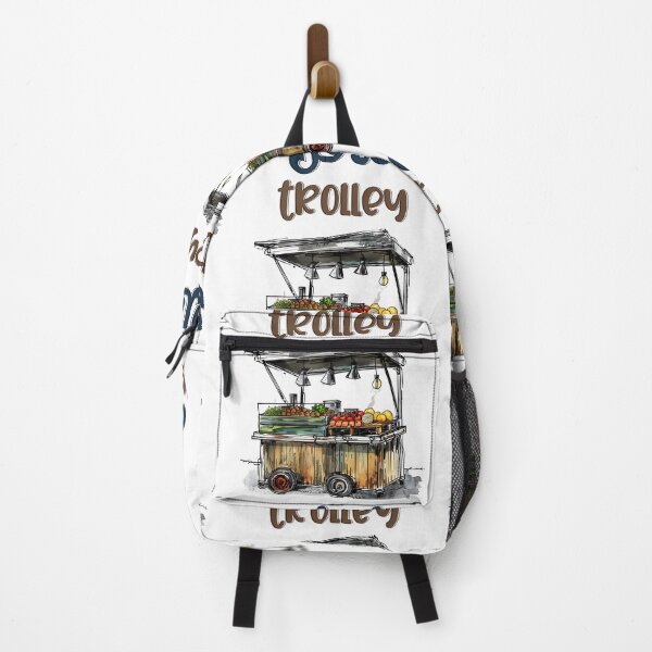 Item preview, Falafel Street Trolley: Where Crispy Delights and Arabic Traditions Meet- عرباية الفلافل والحمص والفول designed and sold by FUNqoosh.