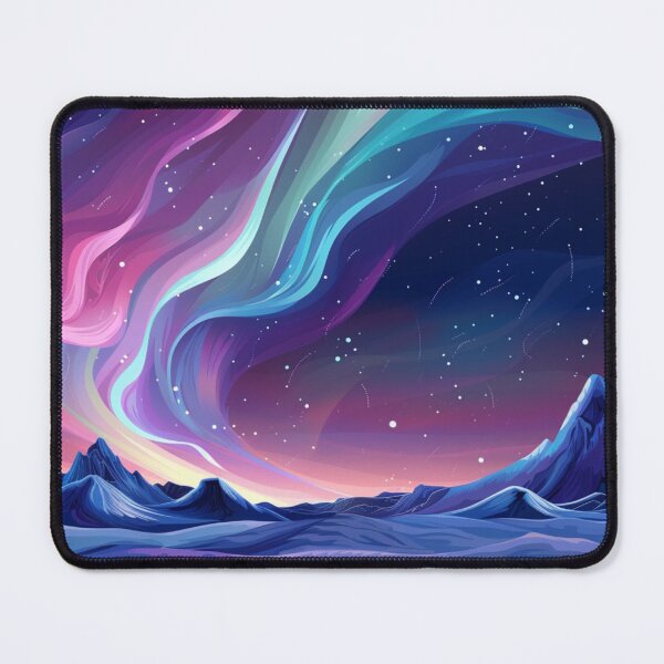 Item preview, Aurora Borealis - Northern Lights in pink and blue designed and sold by liana campbell.