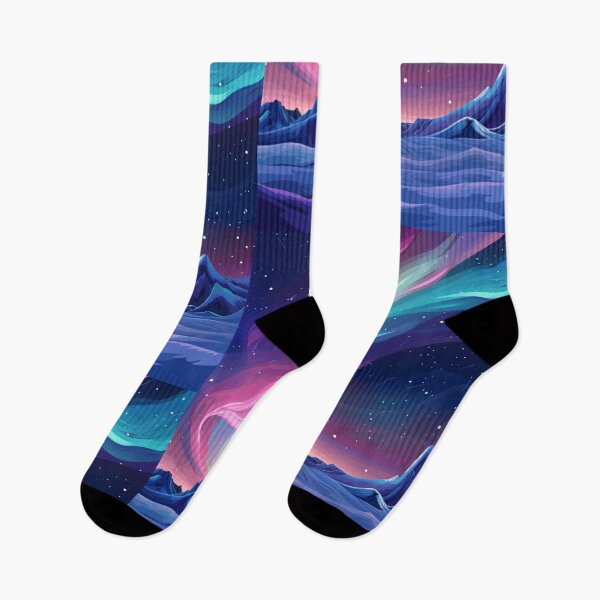Item preview, Aurora Borealis - Northern Lights in pink and blue designed and sold by liana campbell.