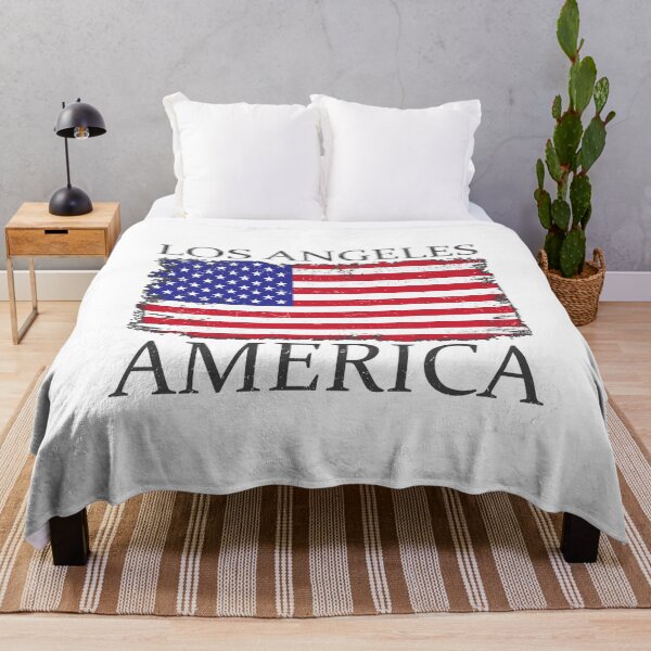 Aperçu de l'œuvre Los Angeles America Flag America Tourist Los Angeles Visitor créée et vendue par farhanhafeez.