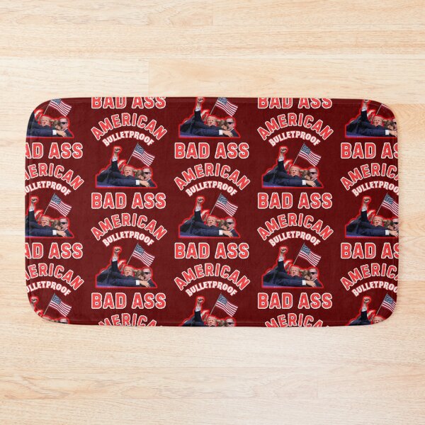 Item preview, Trump Bulletproof American Bad Ass designed and sold by WoodburyLake.