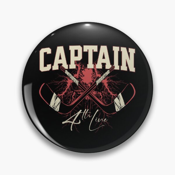 Item preview, Captain Of The 4th Line Hockey designed and sold by haneydenning.