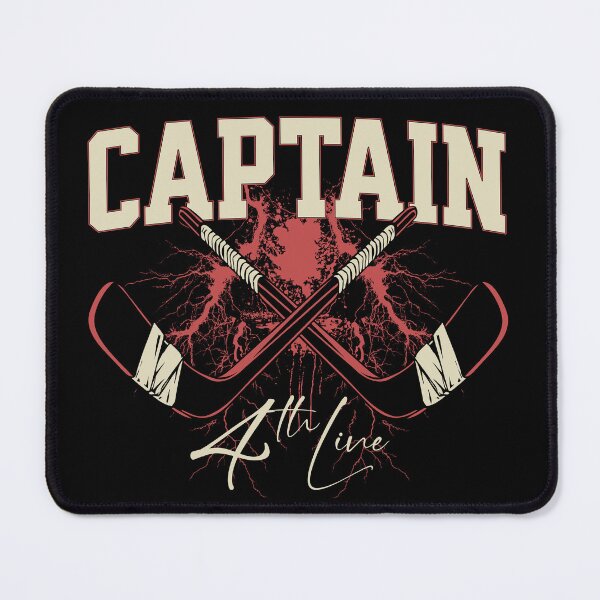 Item preview, Captain Of The 4th Line Hockey designed and sold by haneydenning.