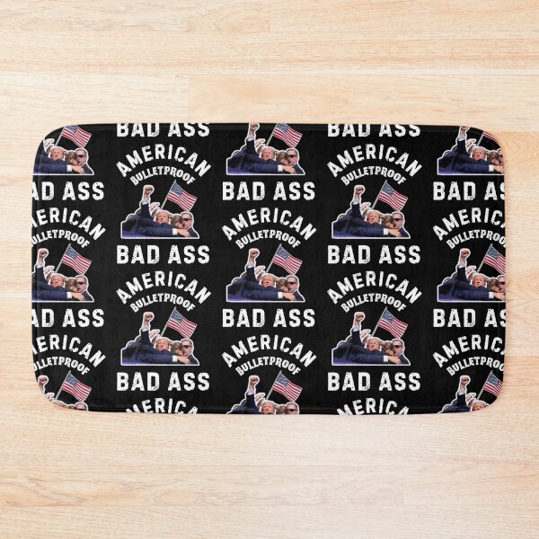 Item preview, Trump Bulletproof American Bad Ass designed and sold by WoodburyLake.