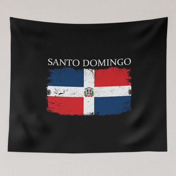 Item preview, Santo Domingo Dominican Republic Flag Dominican Tourist designed and sold by farhanhafeez.