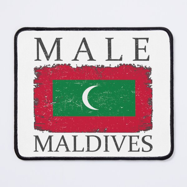 Item preview, Male Maldives Flag Maldives Tourist Capital Maldives designed and sold by farhanhafeez.