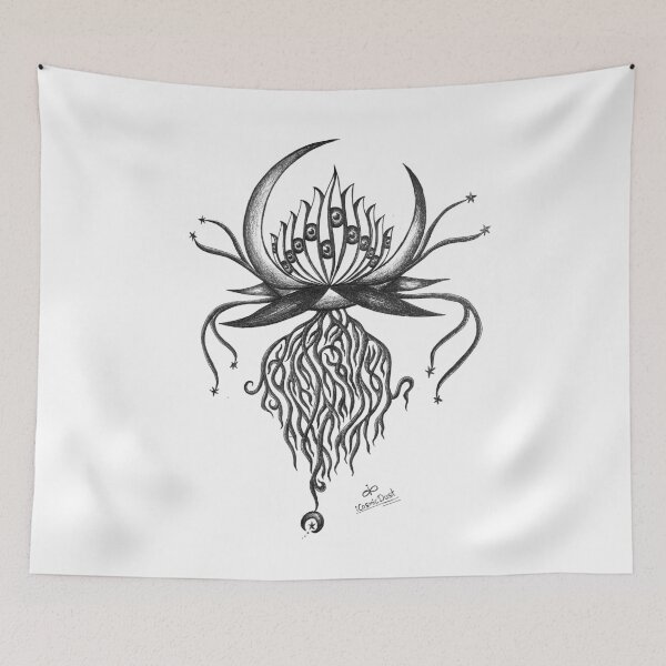 Item preview, Moon with thousand eyes designed and sold by iCosmicDust.