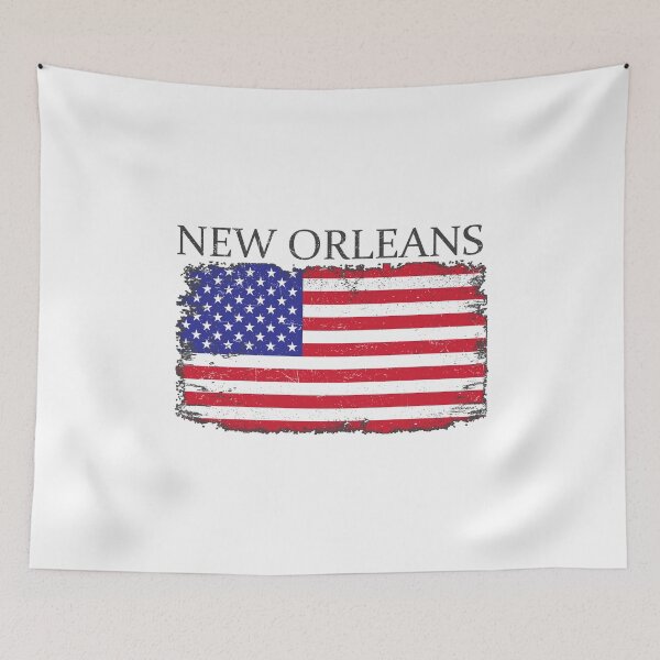 Item preview, New Orleans America Flag America Tourist New Orleans Visitor designed and sold by farhanhafeez.