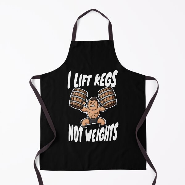 Item preview, I Lift Kegs Not Weights – Funny Gym and Beer designed and sold by InspireHubWear.