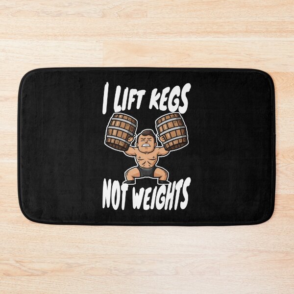 Item preview, I Lift Kegs Not Weights – Funny Gym and Beer  designed and sold by InspireHubWear.