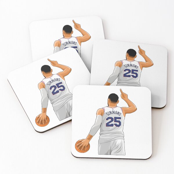 Item preview, Ben Simmons No.25 Command Sign Art designed and sold by EndZoneEmporium.