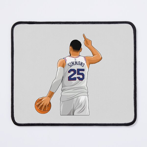 Item preview, Ben Simmons No.25 Command Sign Art designed and sold by EndZoneEmporium.