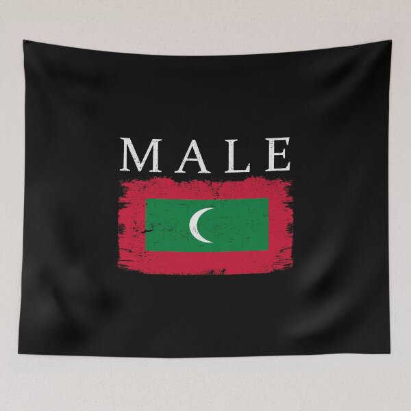 Item preview, Male Maldives Flag Maldives Tourist Capital Maldives designed and sold by farhanhafeez.
