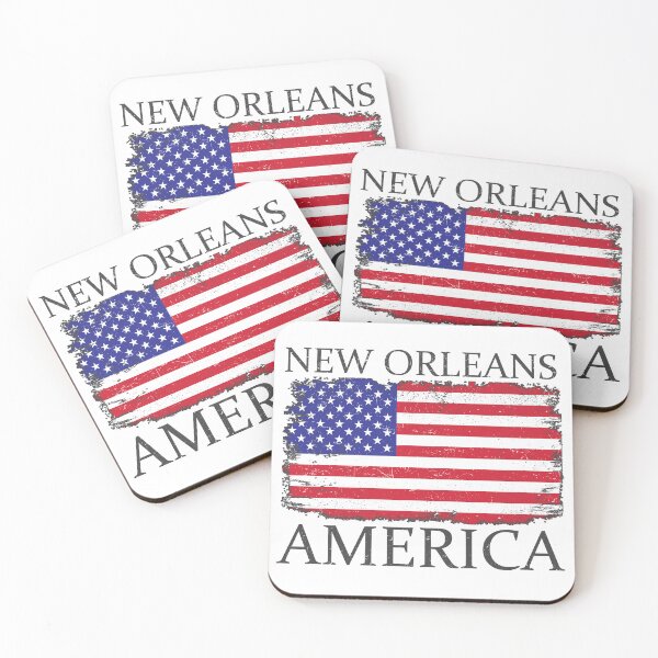 Item preview, New Orleans America Flag America Tourist New Orleans Visitor designed and sold by farhanhafeez.