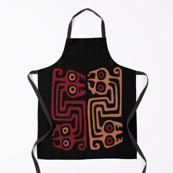 Item preview, Two double headed snakes in a Mexican motif designed and sold by DaveDanchuk.