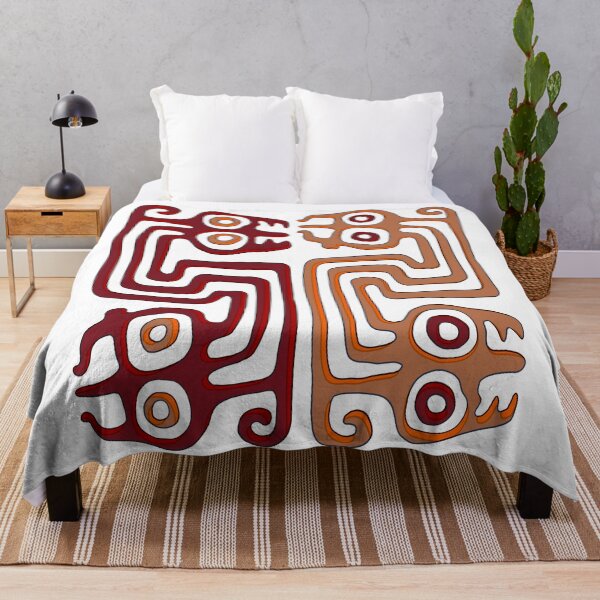 Item preview, Two double headed snakes in a Mexican motif designed and sold by DaveDanchuk.