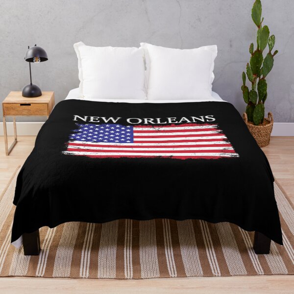 Item preview, New Orleans America Flag America Tourist New Orleans Visitor designed and sold by farhanhafeez.