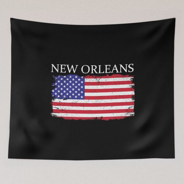 Item preview, New Orleans America Flag America Tourist New Orleans Visitor designed and sold by farhanhafeez.