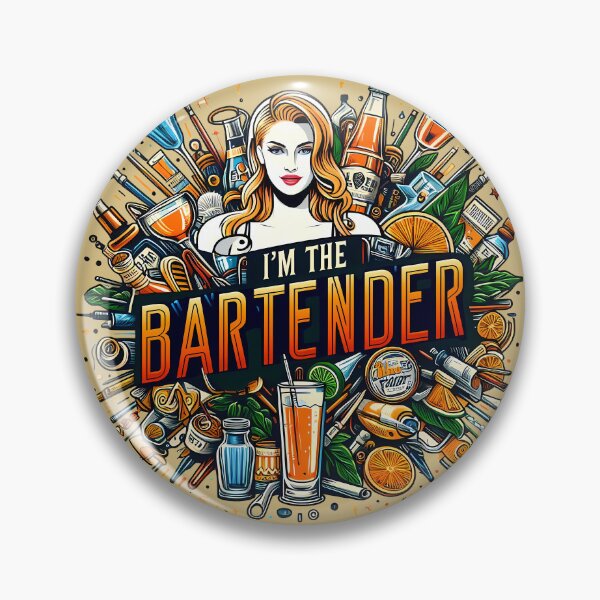 Item preview, I'm the Bartender, typography designed and sold by maxmaj.