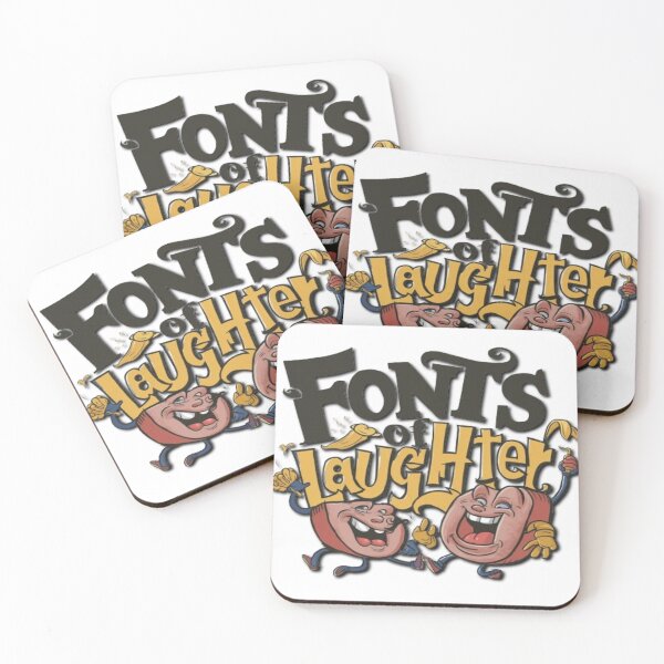 Item preview, Fonts of Laughter designed and sold by Midnight Veil Designs.