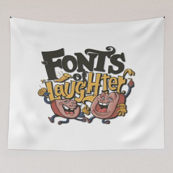 Item preview, Fonts of Laughter designed and sold by Midnight Veil Designs.