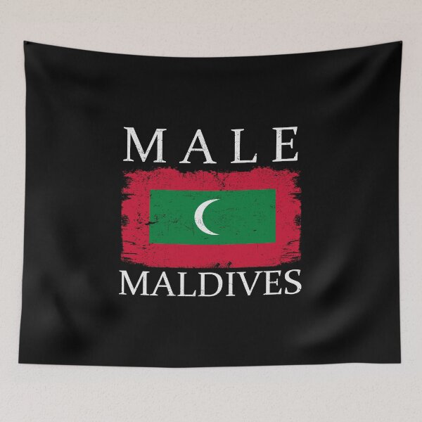 Item preview, Male Maldives Flag Maldives Tourist Capital Maldives designed and sold by farhanhafeez.