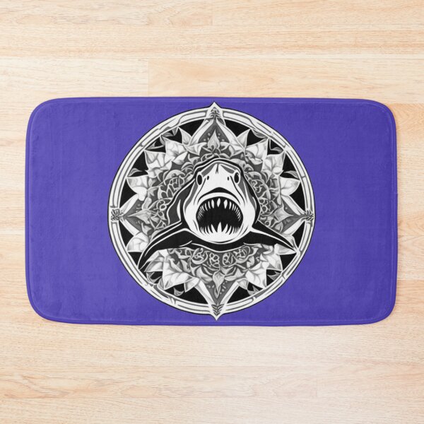 Item preview, A Mandala Shark with a MC Escher theme designed and sold by BloodSweatNTers.