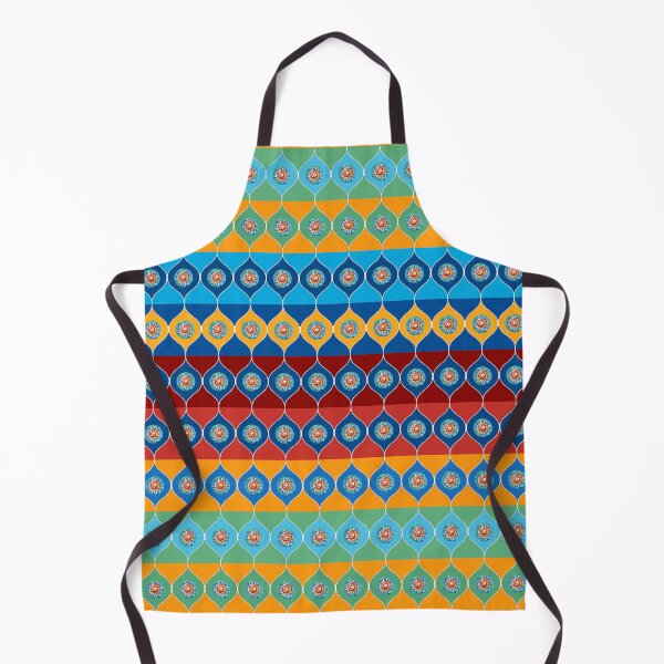 Item preview, BlueSunFlower RetroStripes designed and sold by Raichbhe.
