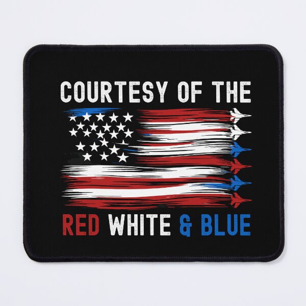 Item preview, Courtesy Red White And Blue Funny Patriotic US Flag designed and sold by Dressed For Duty.