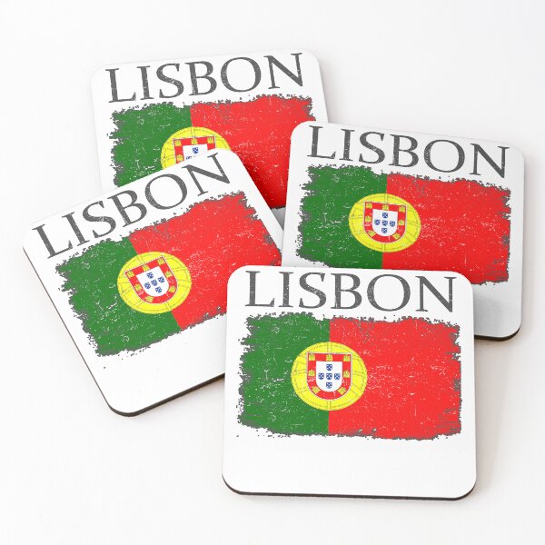 Item preview, Lisbon Portugal Flag Lisbon Tourist Capital Portugal designed and sold by farhanhafeez.