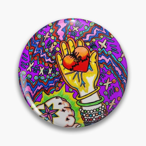Item preview, Sacred Heart and Star of Ishtar designed and sold by RhiSun505.