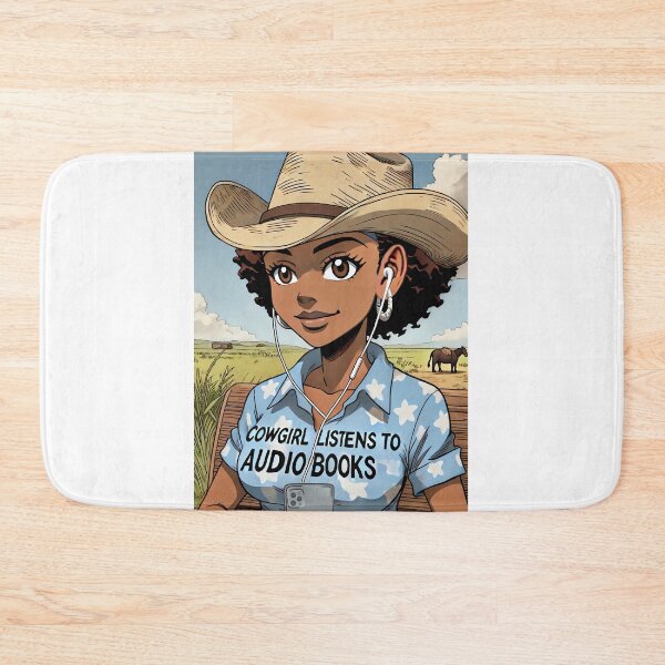Item preview, Cowgirl Listens To Audiobooks  designed and sold by Antuan Simmons.