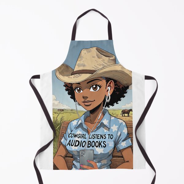 Item preview, Cowgirl Listens To Audiobooks designed and sold by Antuan Simmons.