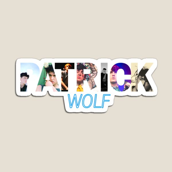 Artikel-Vorschau von Patrick Wolf T-Shirt / Aufkleber, designt und verkauft von DiverseDazzle.