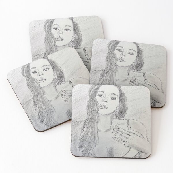 Item preview, Hailee Pencil Sketch 2024 designed and sold by Caterino Books and Art.