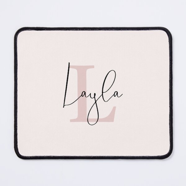 Item preview, Layla - Custom name on black cursive font  designed and sold by To the Lua.