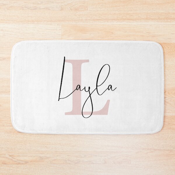 Item preview, Layla - Custom name on black cursive font  designed and sold by To the Lua.