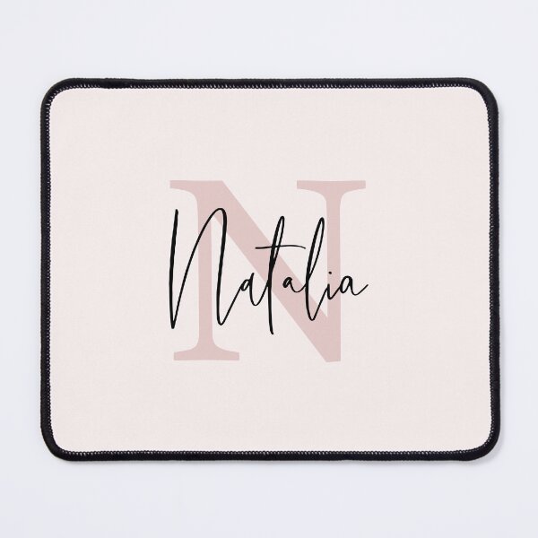 Item preview, Natalia - Custom name on black cursive font designed and sold by To the Lua.