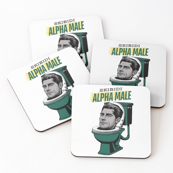 Item preview, skibidi alpha male rule the world funny gen alpha meme designed and sold by digilabs.