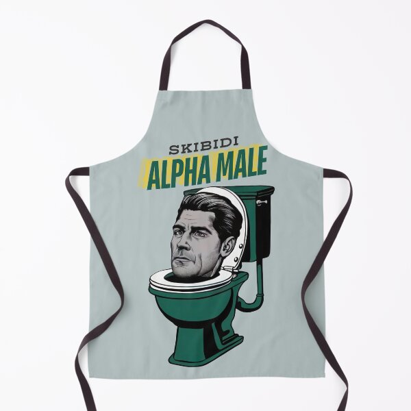 Item preview, skibidi alpha male rule the world funny gen alpha meme designed and sold by digilabs.