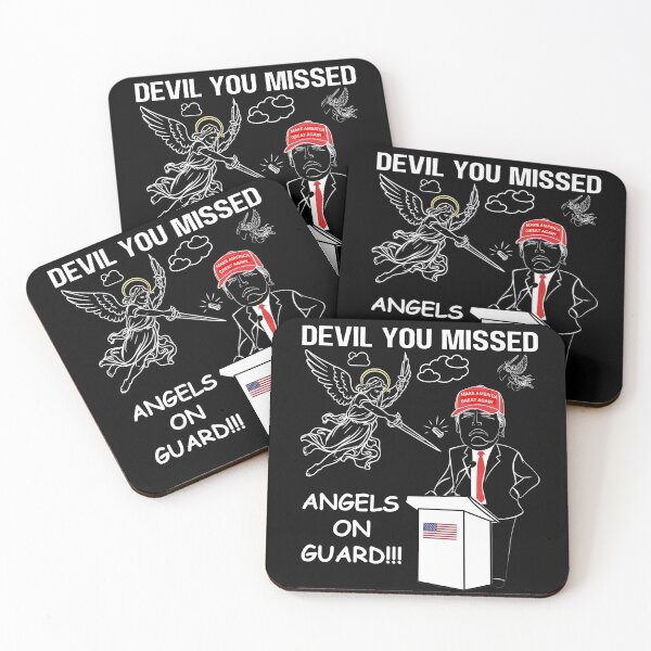 Item preview, You Missed Devil Angels on Guard for Donald Trump, Make America Great Again Trump Voters designed and sold by moproconcepts.