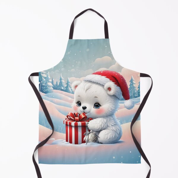 Item preview, The little Christmas polar bear is designed and sold by nicky2342.