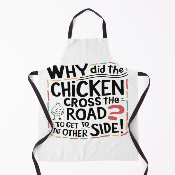 Item preview, Why Did The Chicken Cross The Road? To Get to the Other Side designed and sold by Midnight Veil Designs.