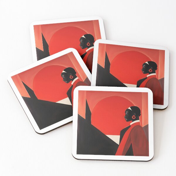 Item preview, Passion in Red - Minimalist Modern Design designed and sold by Colorful-Garden.