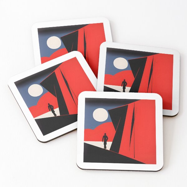 Item preview, Passion in Red - Minimalist Modern Design designed and sold by Colorful-Garden.