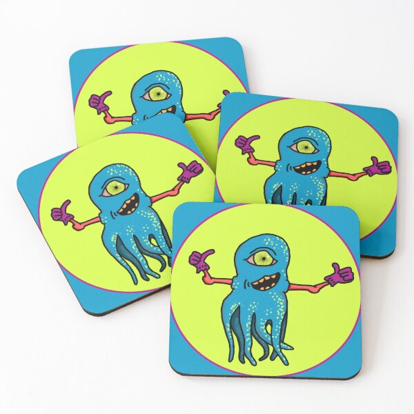 Item preview, One-eyed Octopus Thumbs-up Guy designed and sold by JWLewis.