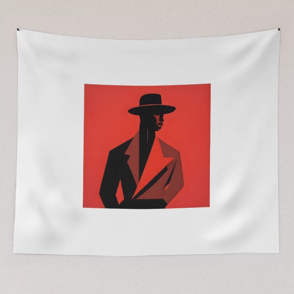 Item preview, Passion in Red - Minimalist Modern Design designed and sold by Colorful-Garden.