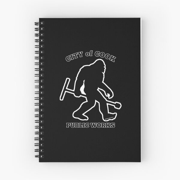 Item preview, City of Cook Public Works Sasquatch - BLK designed and sold by WaterOperators.