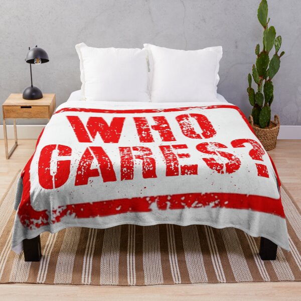 Item preview, Who cares designed and sold by HappyPrints ⭐⭐⭐⭐⭐.