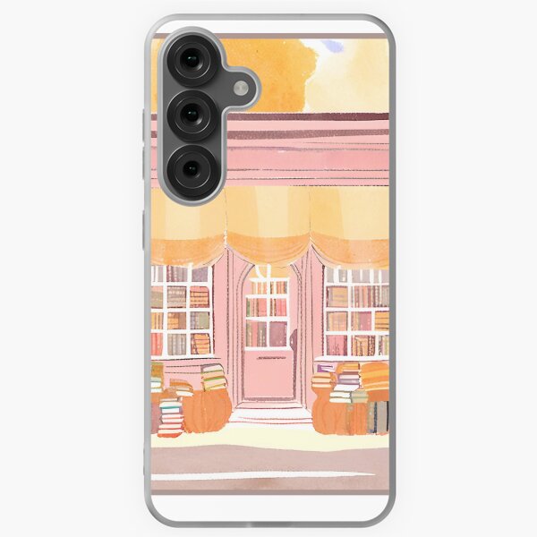 Item preview, Cozy Fall Bookstore designed and sold by Justina Designs.